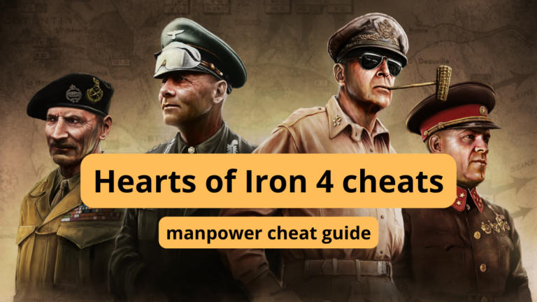 Add Manpower Cheat For Hoi Strateggames